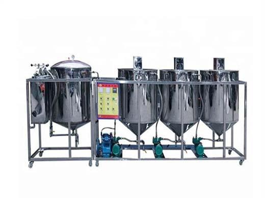 Carbon Steel Made 6Yl-105 Vegetable Oil Refinery Equipment